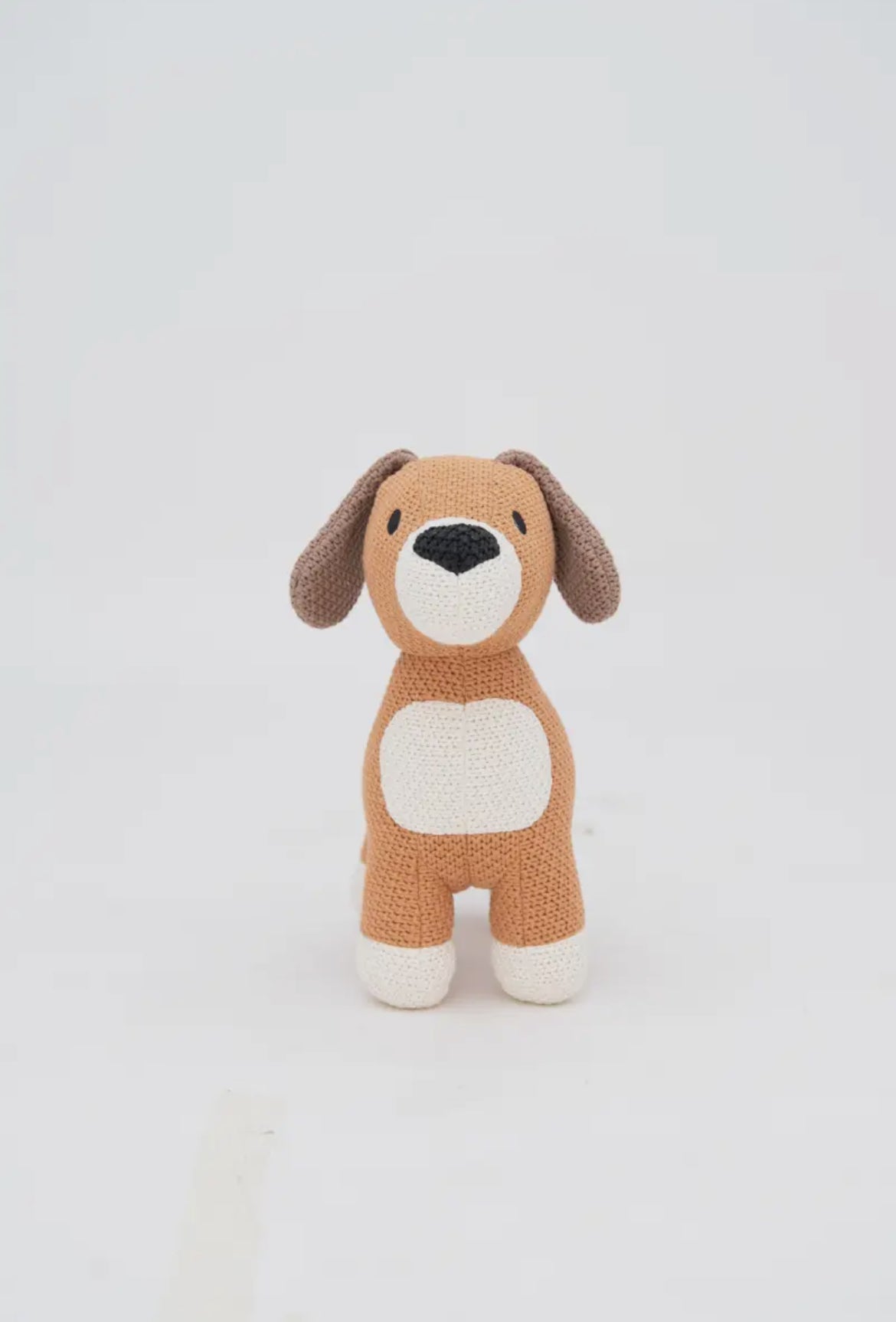 Handgehäkelter Plüschhund