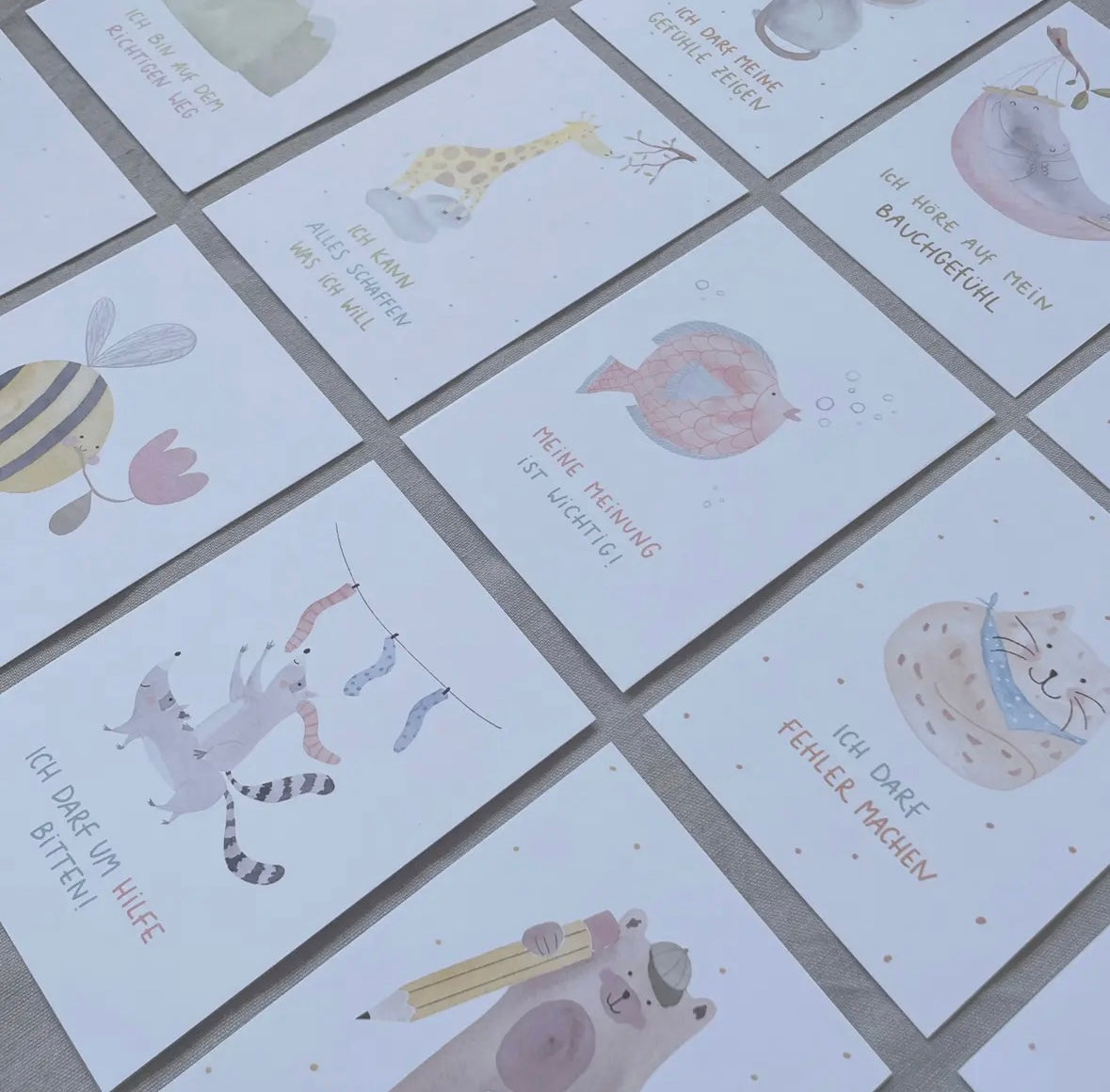 Affirmationskarten für Kinder