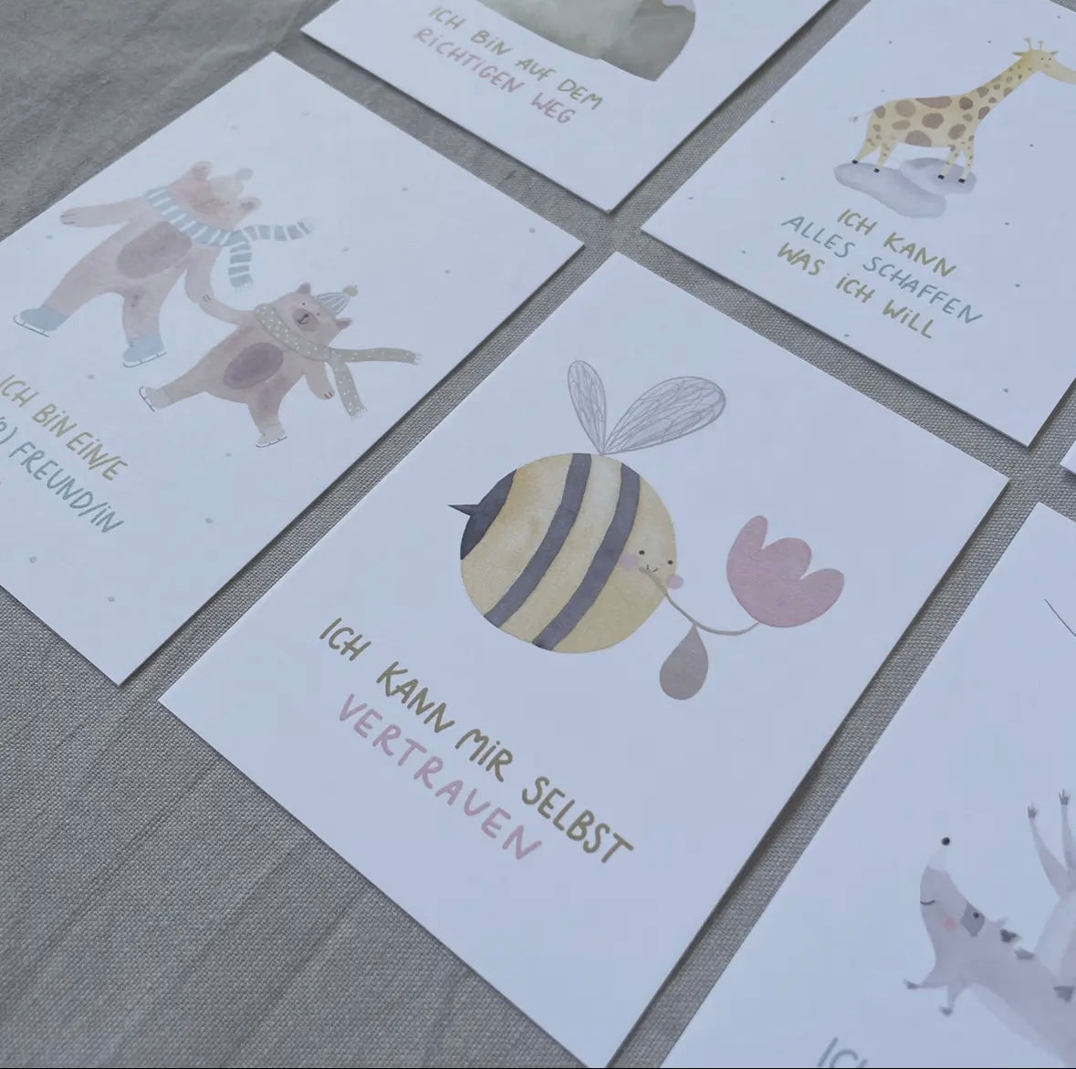 Affirmationskarten für Kinder
